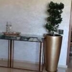 Pot d'un mètre avec Bonsaï