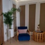 Pot avec support et Areca