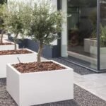 Grand Pot Rectangulaire Moderne : Sur musure