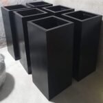 Pot Rectangulaire Noir