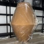 Pot Cylindrique en Polystone – 87 cm
