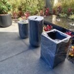 Pot Carré en Polystone – 90 x 45 x 45 cm